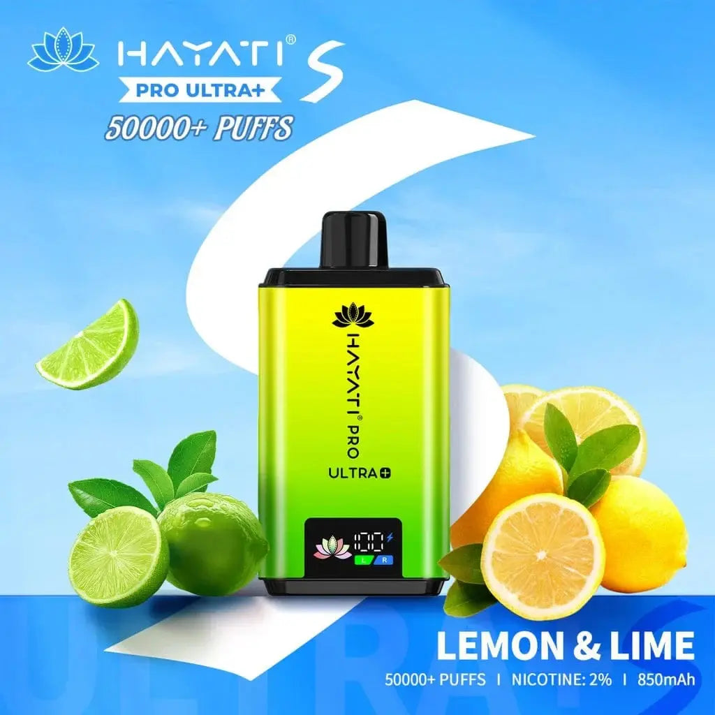 Hayati Pro Ultra Plus S 50000 Puffs Prefilled Vape Kit Vape At Door