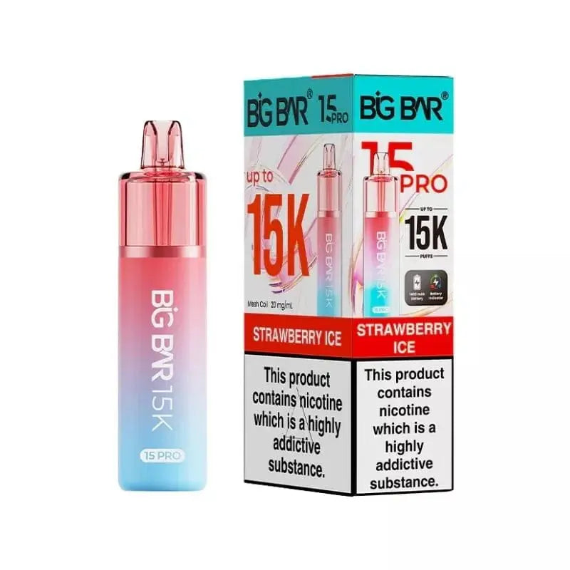 Big Bar Pro 15000 Prefilled Pod Kit Vape At Door