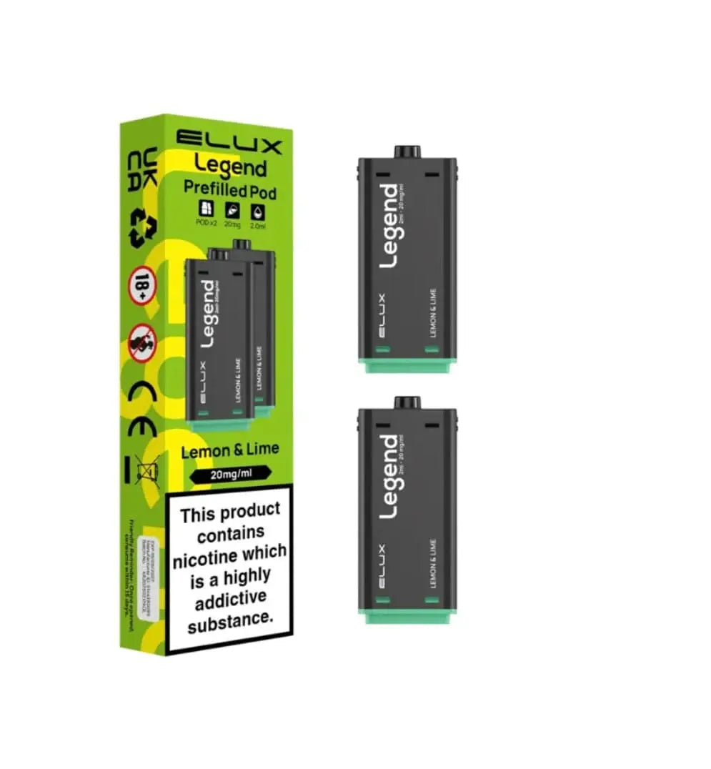 Elux Legend 1500 Puffs 2 in 1 Refill Pods Elux