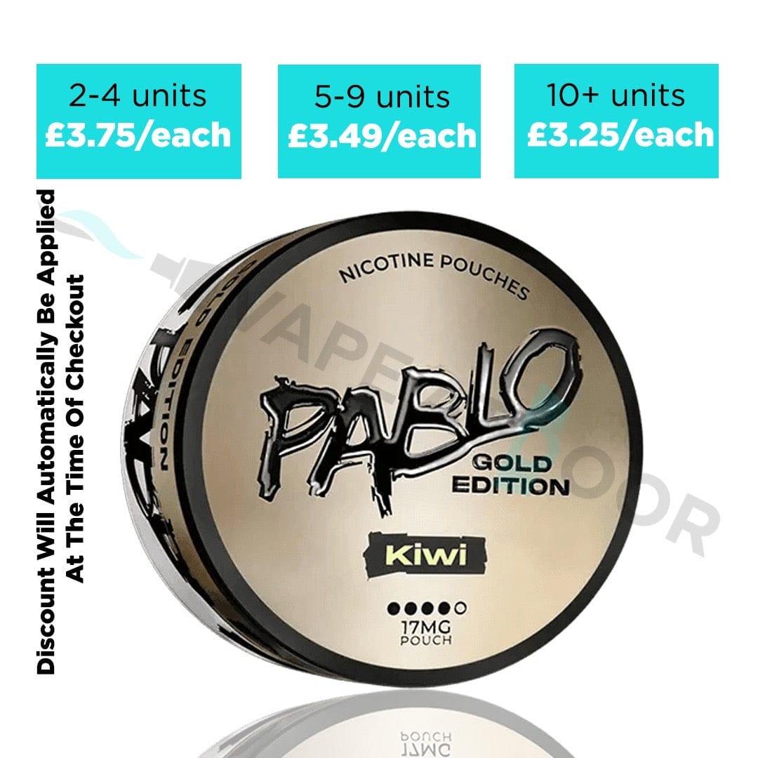 Pablo Gold Edition 17MG SNUS Nicotine Pouches at Vape At Door UK
