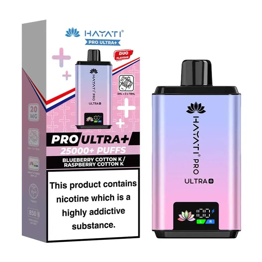 Hayati Pro Ultra Plus 25000 (25k Bar) Prefilled Pod Kit (Review, Price & Specs)