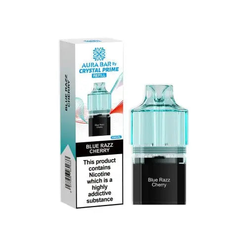 Crystal Prime Aura bar 10k Replacement Prefilled Pods Vape At Door