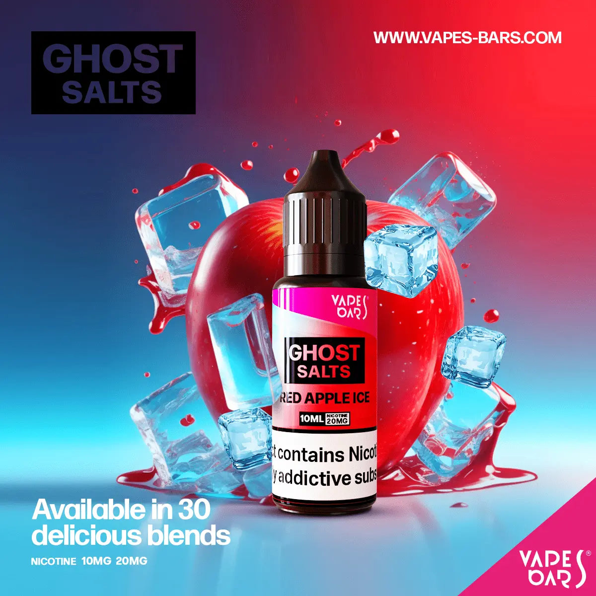 VB Ghost Salts E-Liquid 10 and 20 mg in 10ml VB