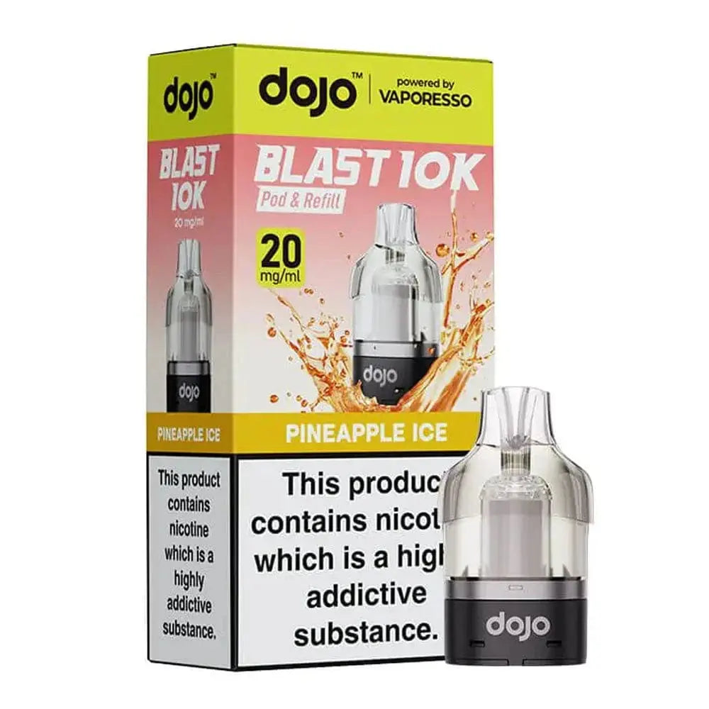 Vaporesso Dojo Blast 10K/30k Prefilled Replacement Pods Vape At Door