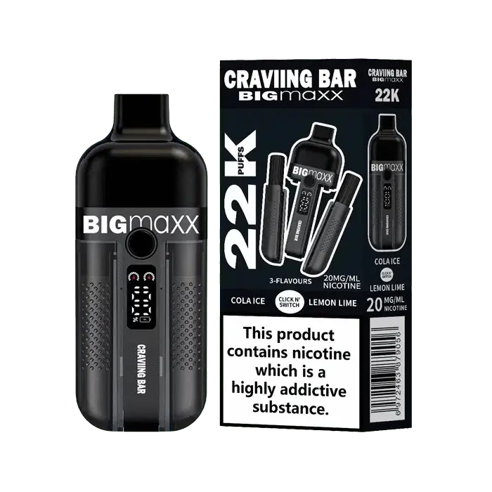 Craving Bar Big Maxx 22k Prefilled Pod Vape Kit Vape At Door