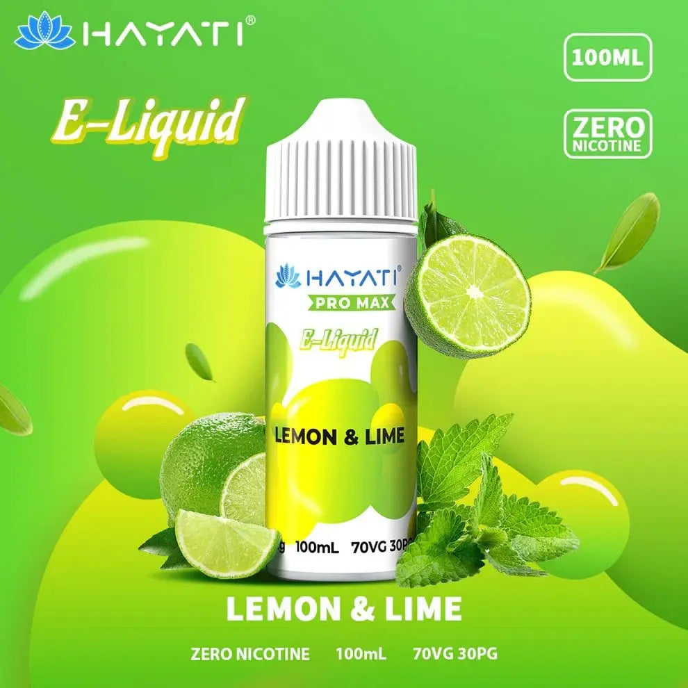 Hayati Pro Max 100ml Shortfill E-Liquid 0mg Vape At Door