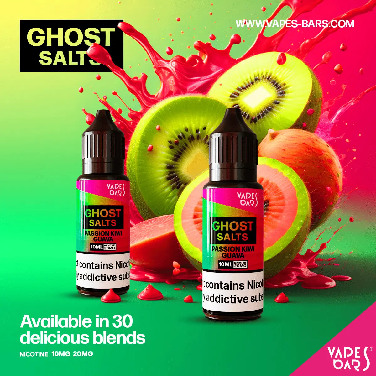 VB Ghost Salts E-Liquid 10 and 20 mg in 10ml VB
