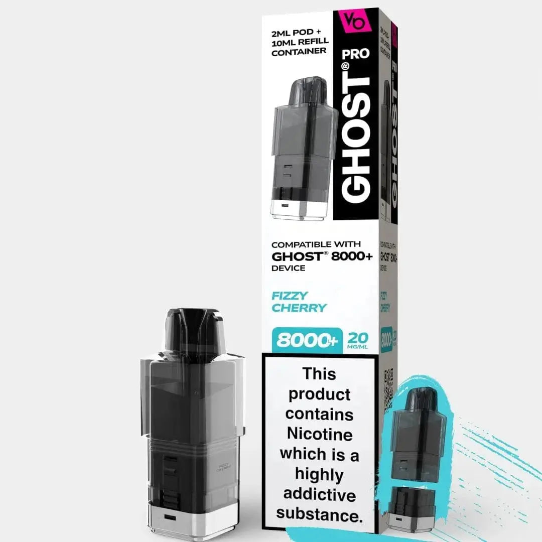 Vapes Bar Ghost Pro 8000+ Prefilled Replacement Pods Vape At Door