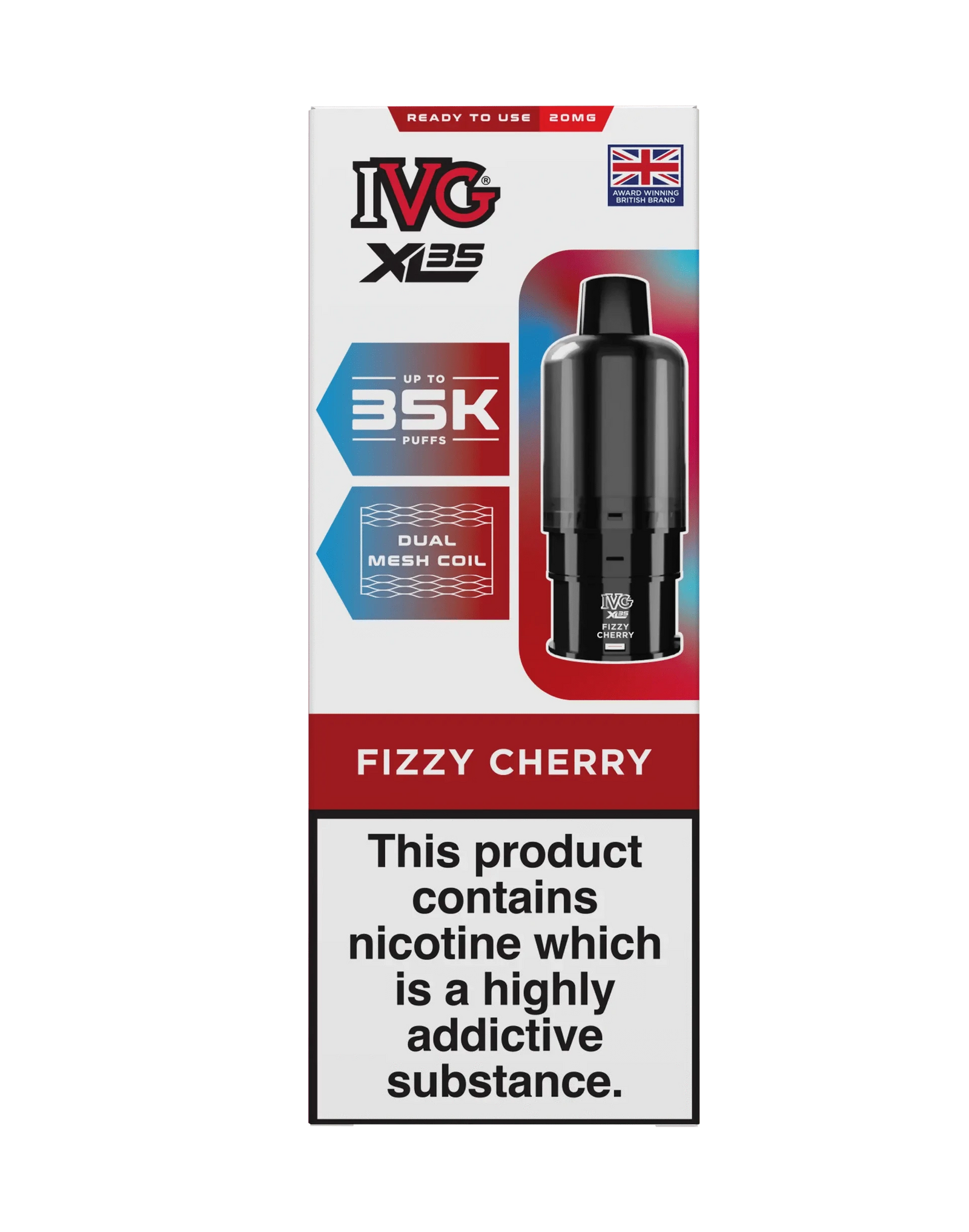 IVG XL 35K Prefilled Replacement Pods