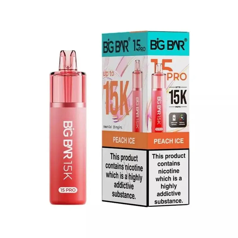 Big Bar Pro 15000 Prefilled Pod Kit Vape At Door