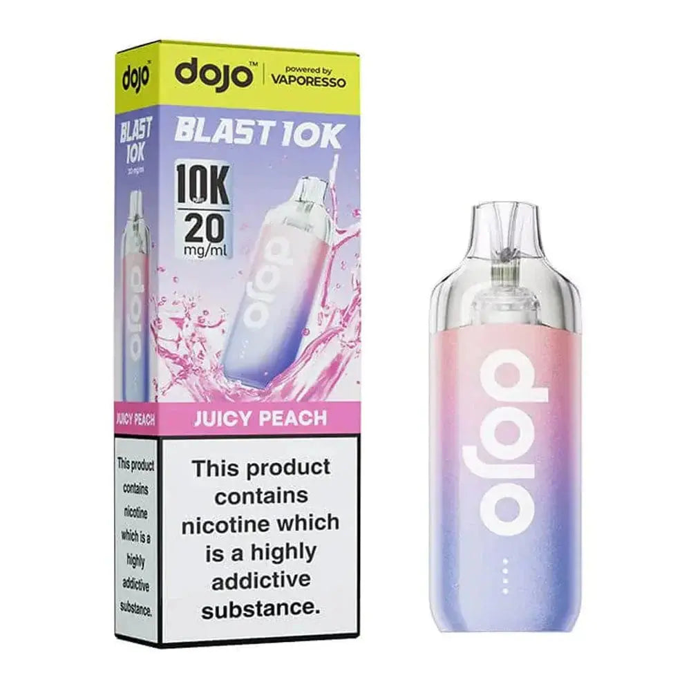 JUICY PEACH DOJO BLAST 10K VAPE