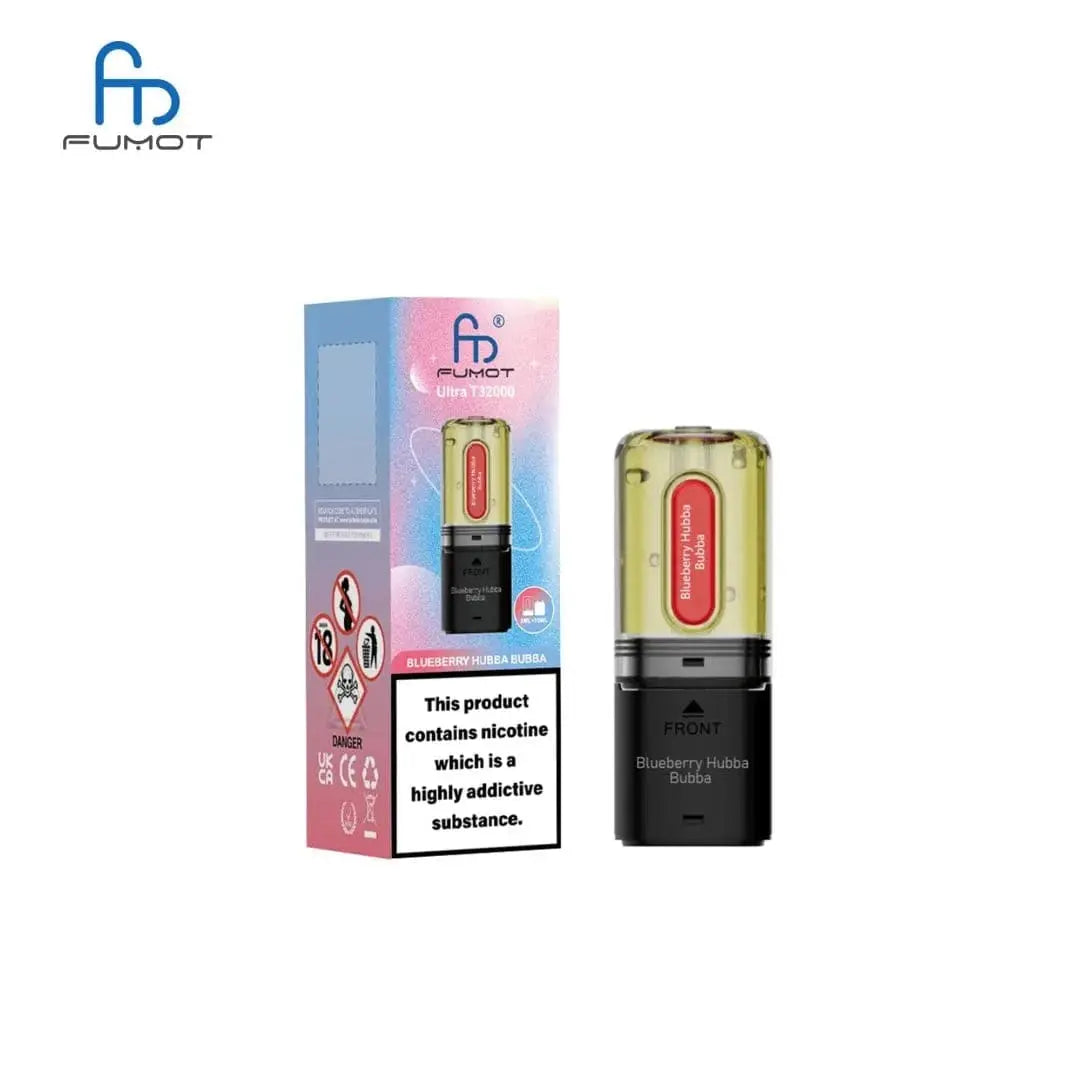 Fumot Ultra t32000 Replacement Pods & Refill Vape At Door