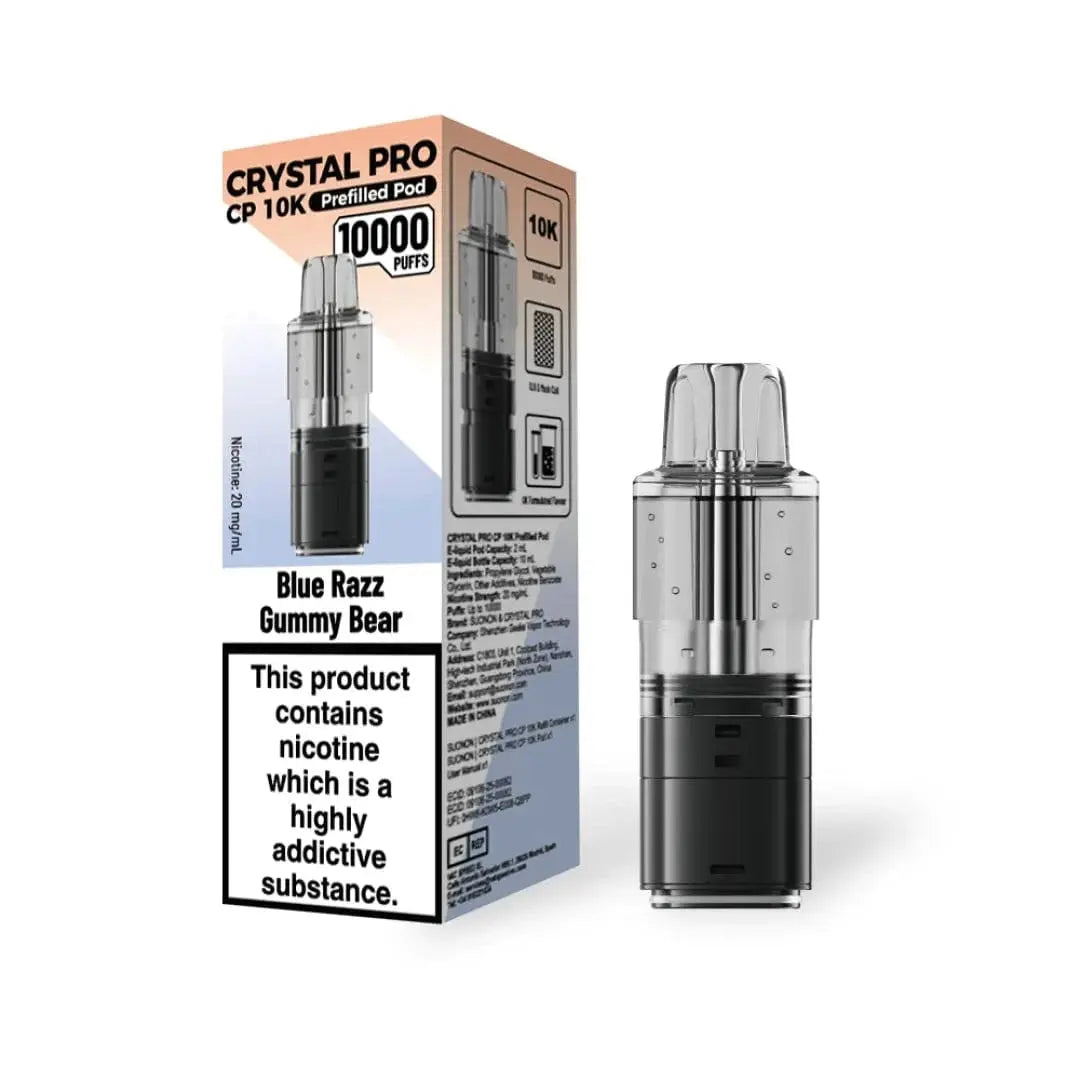 Crystal Pro CP 10K Prefilled Replacement Pods