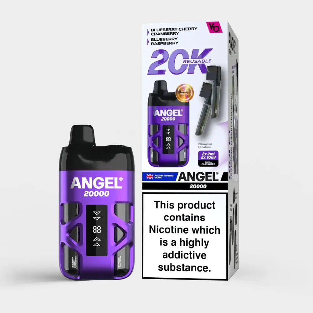 Vape Bars Angel 20000 Puffs Box of 10 Vape At Door