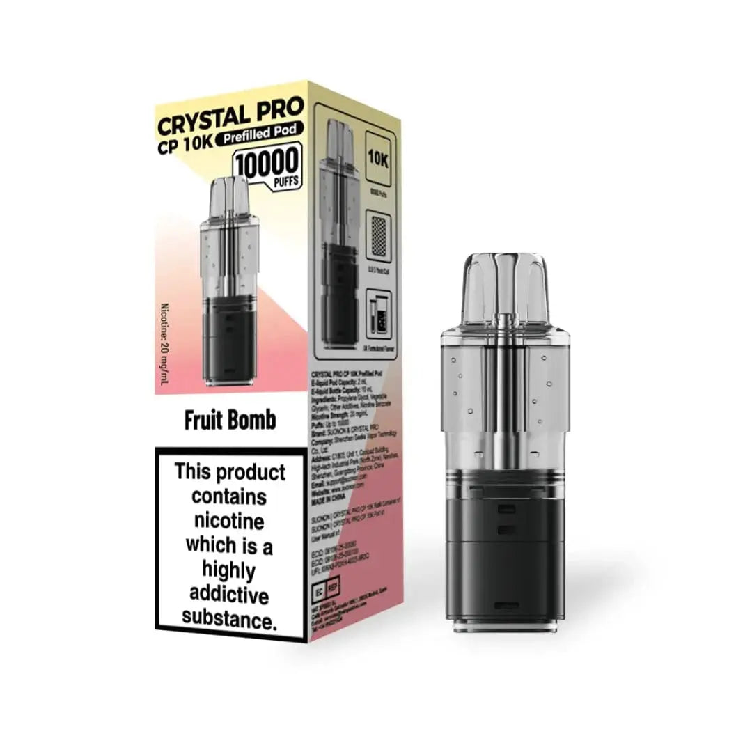 Crystal Pro CP 10K Prefilled Replacement Pods Vape At Door