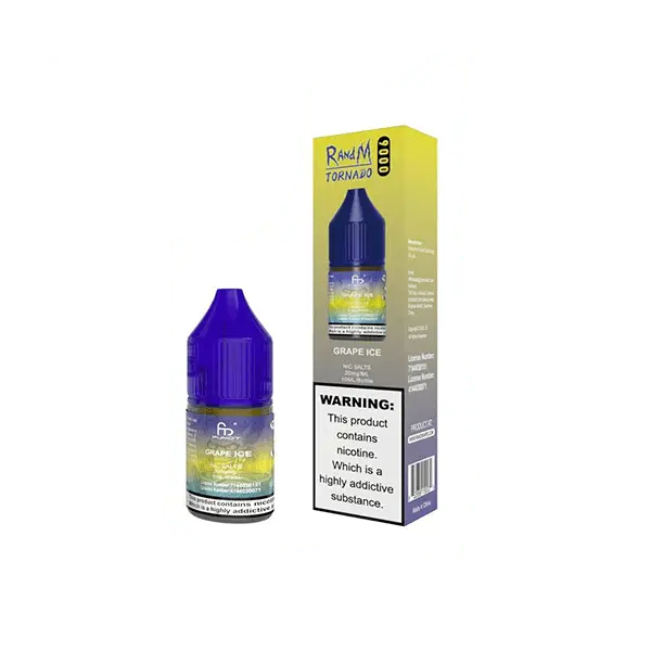 RandM Nic Salts Grape Ice