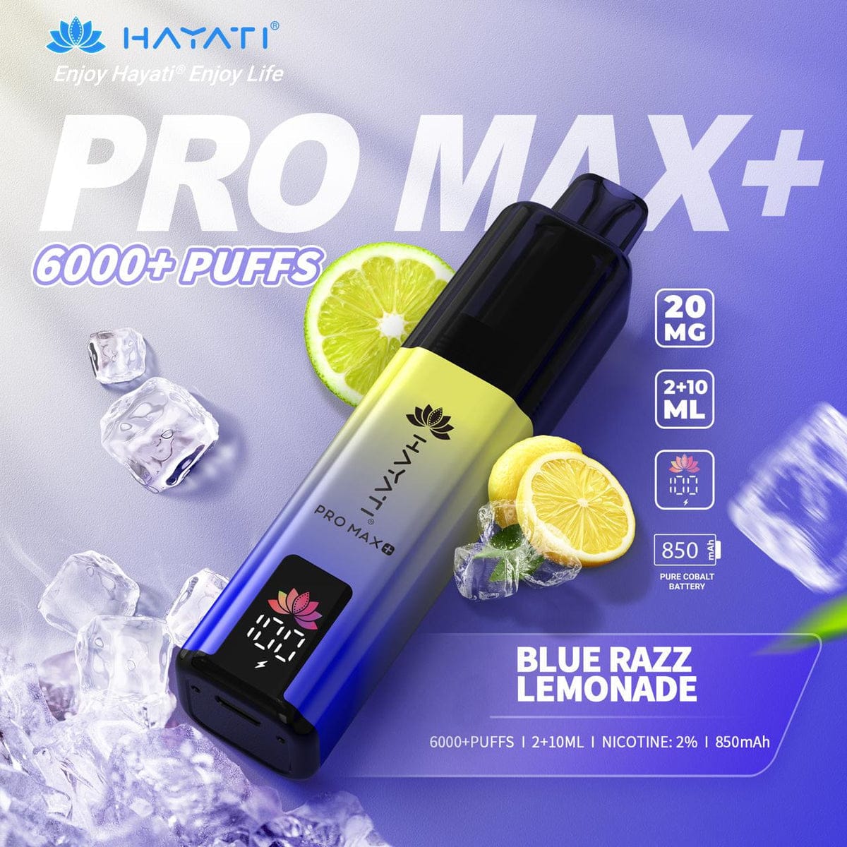 Box of 5 Hayati Pro Max Plus 6000 100% Authentic