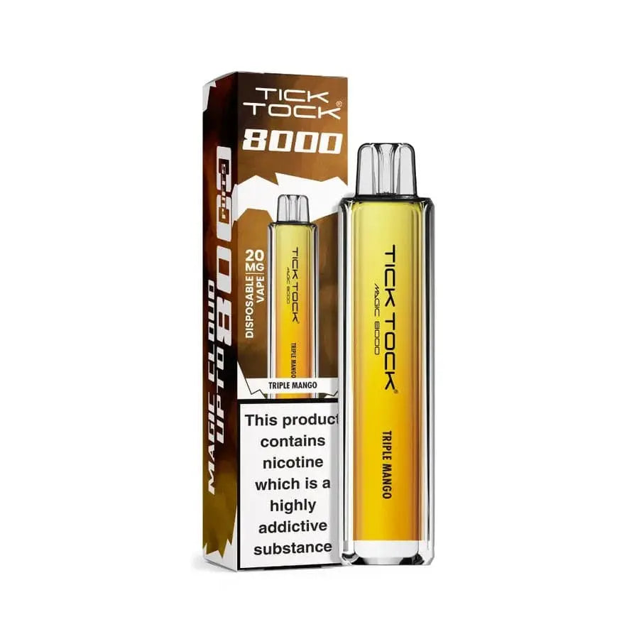 TRIPLE MANGO Tick Tock Magic 8000 Puffs