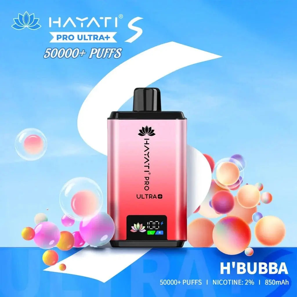 Hayati Pro Ultra Plus S 50000 Puffs Prefilled Vape Kit Vape At Door