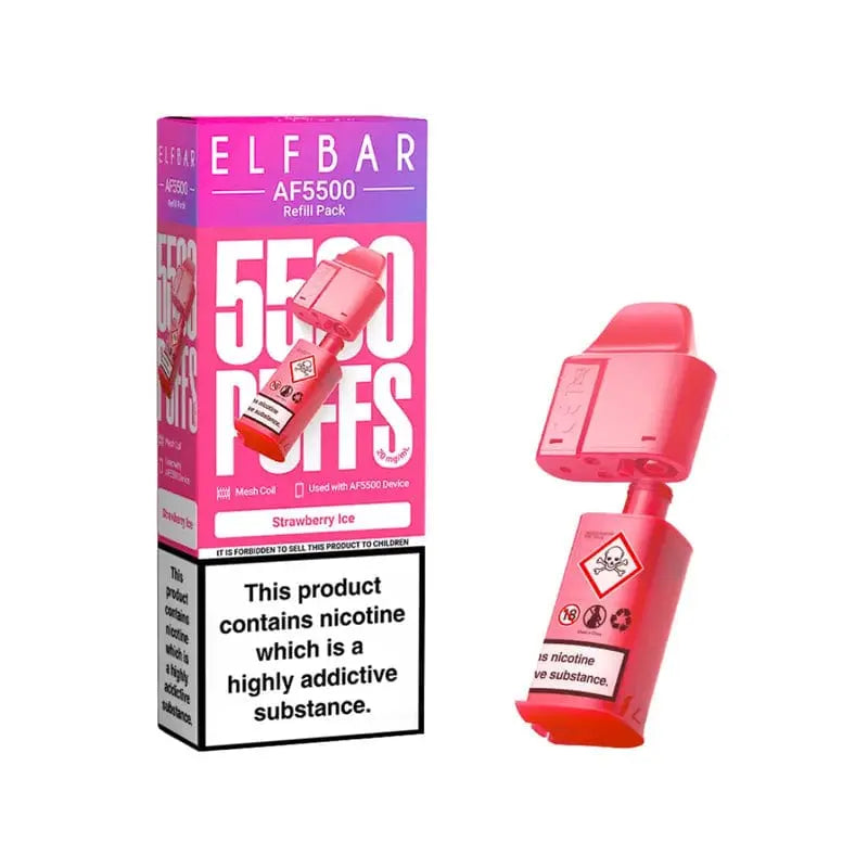 Elf Bar AF5500 Puffs Replacement Prefilled Pods ELF Bar