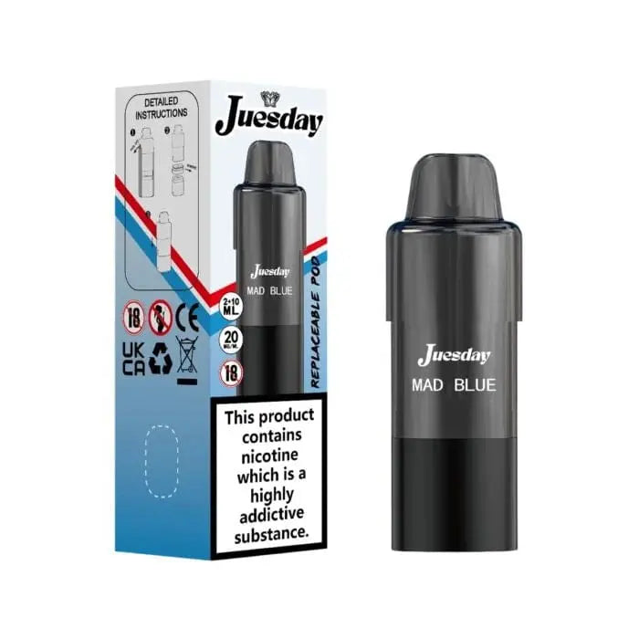 Juesday 15000 Puffs Prefilled Refill Pods Vape At Door