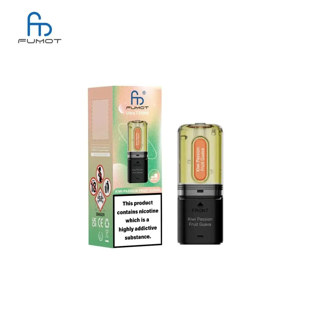 Fumot Ultra t32000 Replacement Pods & Refill Vape At Door