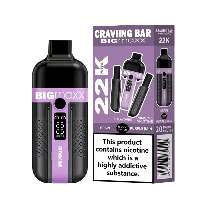 Craving Bar Big Maxx 22k Prefilled Pod Vape Kit Vape At Door