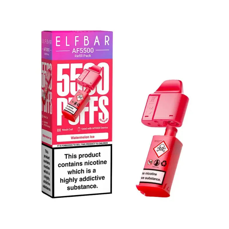 Elf Bar AF5500 Puffs Replacement Prefilled Pods ELF Bar