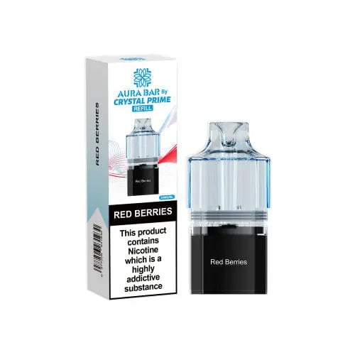 Crystal Prime Aura bar 10k Replacement Prefilled Pods Vape At Door