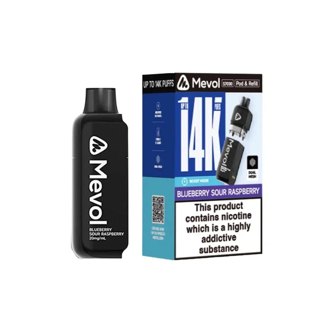 Mevol S7000 Replacement Prefilled Pods Vape At Door