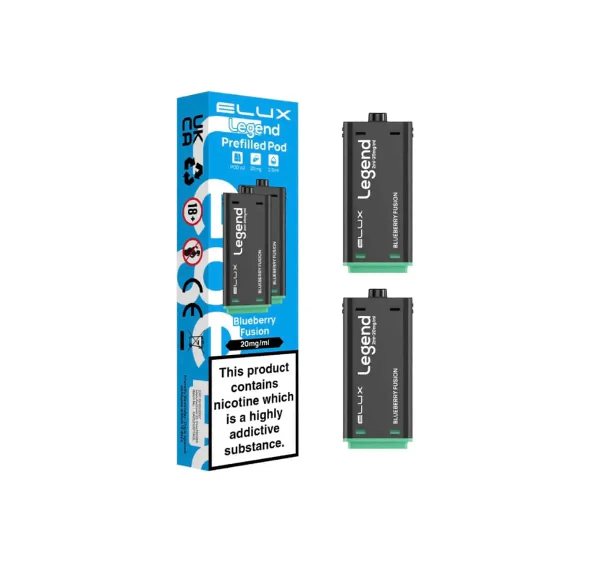 Elux Legend 1500 Puffs 2 in 1 Refill Pods Elux