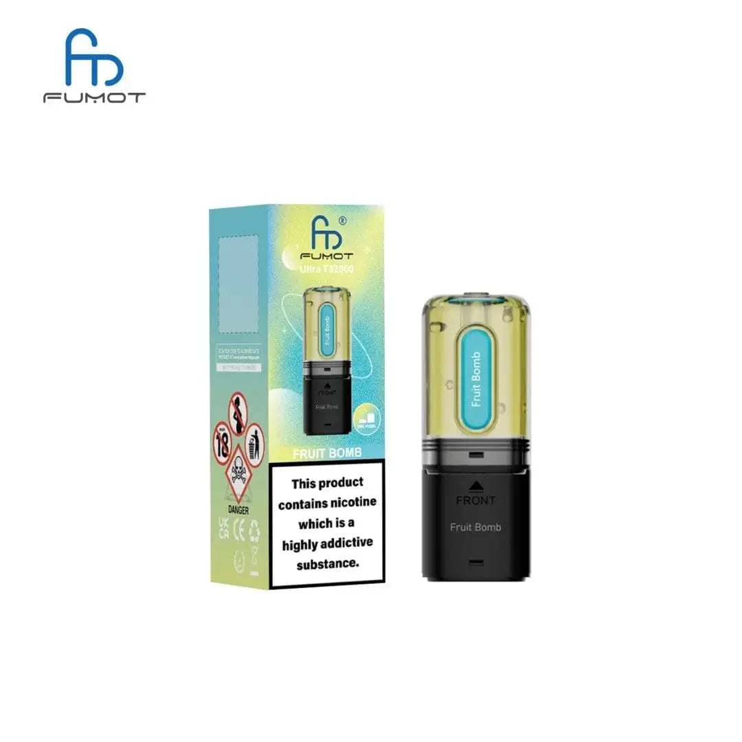 Fumot Ultra t32000 Replacement Pods & Refill Vape At Door