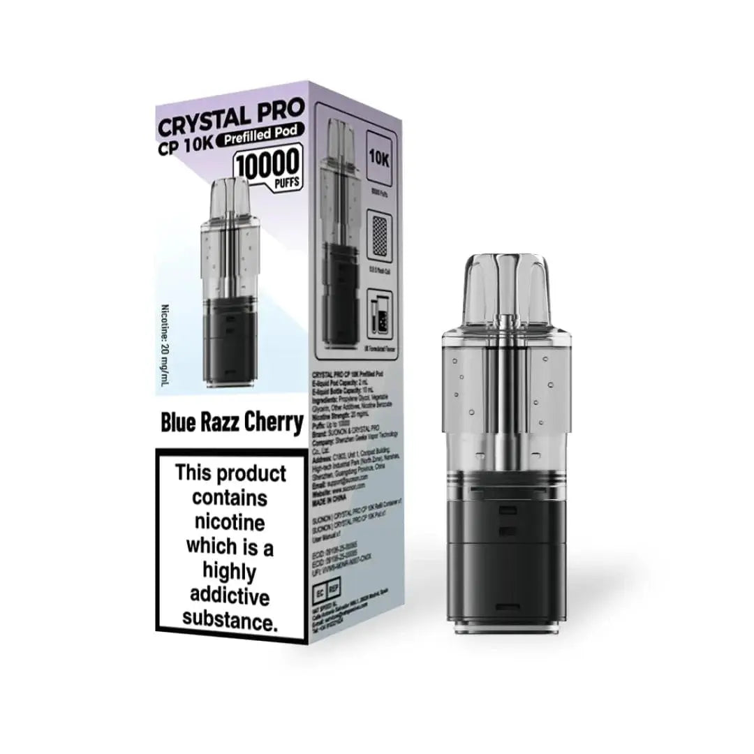 Crystal Pro CP 10K Prefilled Replacement Pods Vape At Door