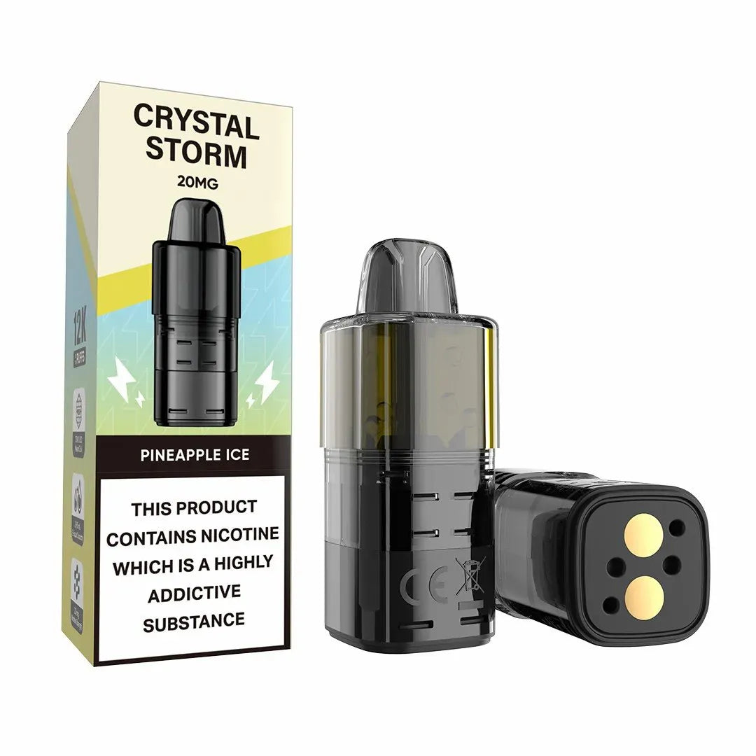 Crystal Storm 12K Puffs Prefilled Replacement Pods