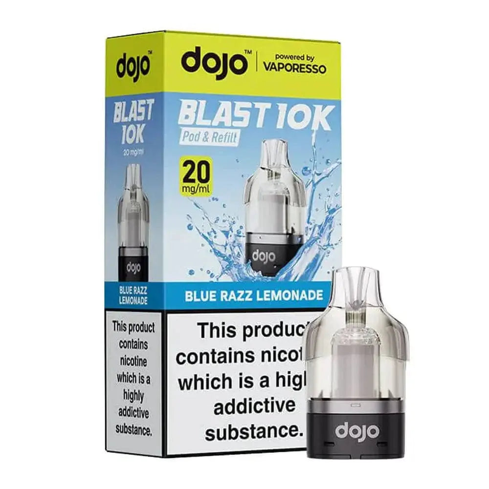 Vaporesso Dojo Blast 10K/30k Prefilled Replacement Pods Vape At Door