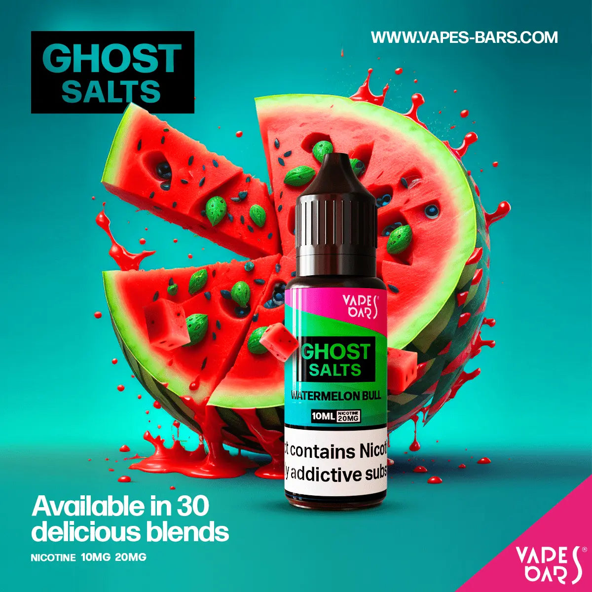VB Ghost Salts E-Liquid 10 and 20 mg in 10ml VB