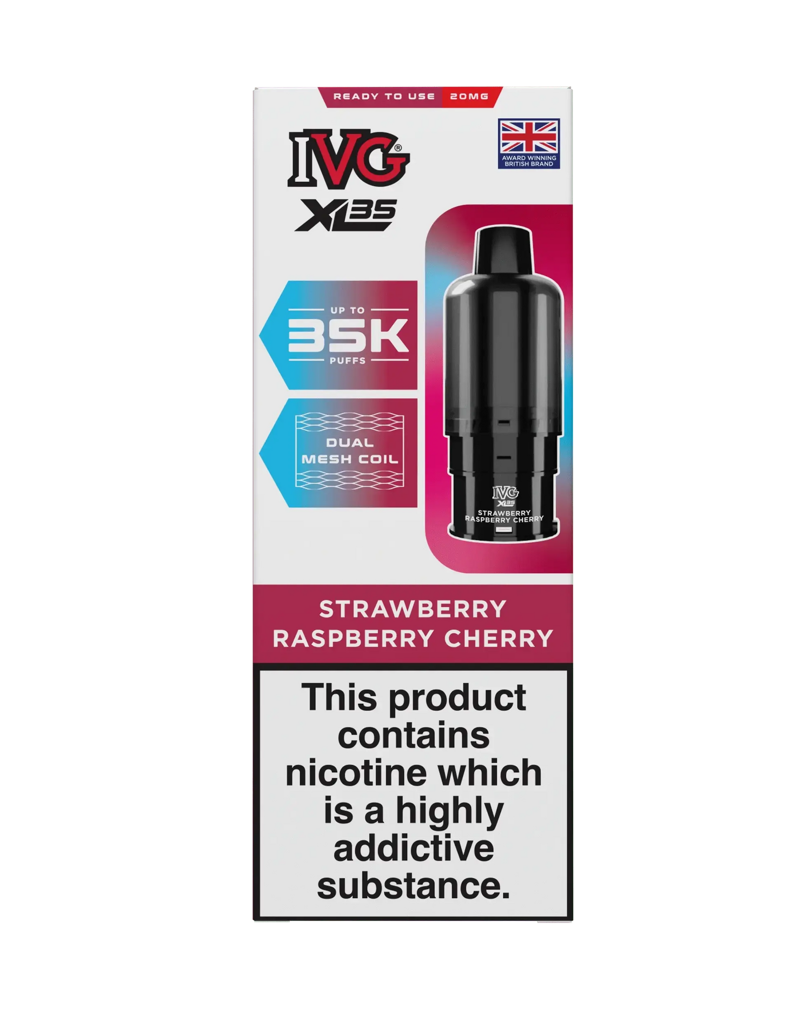 IVG XL 35K Prefilled Replacement Pods IVG