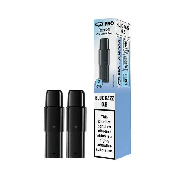 CP Pro CP600 Prefilled Replacement Pods Vape At Door
