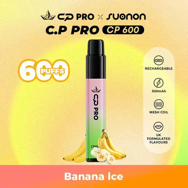 CP Pro CP600 Puffs Prefilled Pod Kit Vape At Door