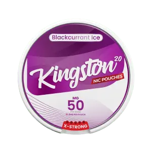 Kingston Nicotine Pouches 50mg Black Currant Ice