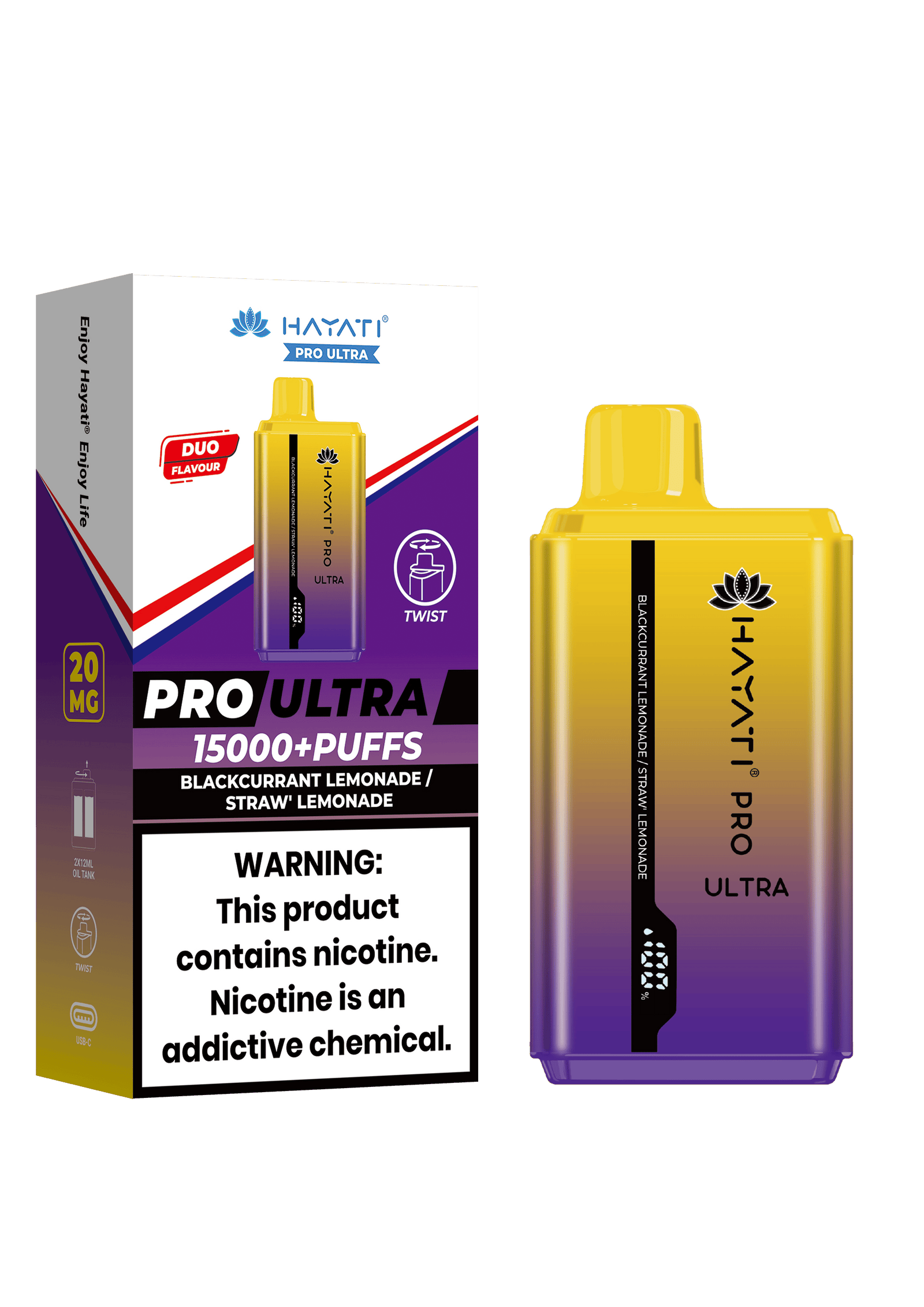 Hayati Pro Ultra 15000 Pod Kit (Price, Puff Count, Specs & Stock in the UK)