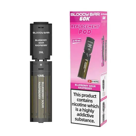 Bloody Bar 60K Replacement Pods Vape At Door