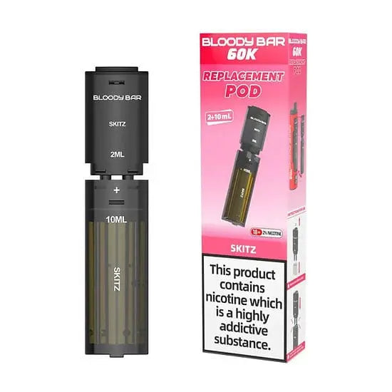 Bloody Bar 60K Replacement Pods Vape At Door