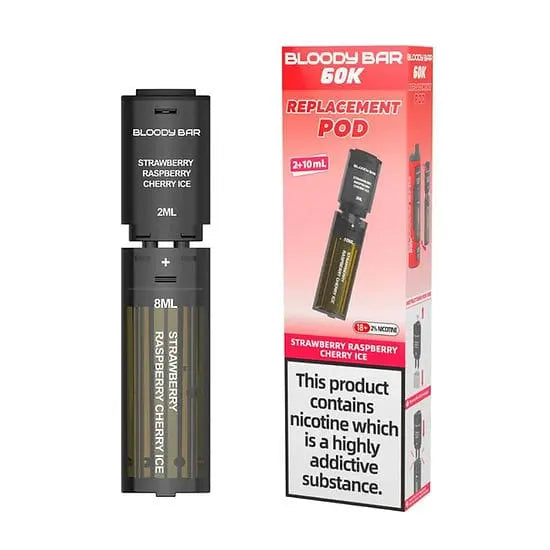 Bloody Bar 60K Replacement Pods Vape At Door