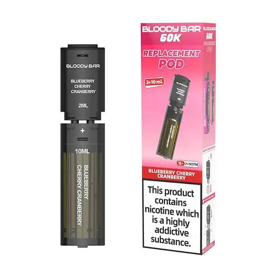 Bloody Bar 60K Replacement Pods Vape At Door