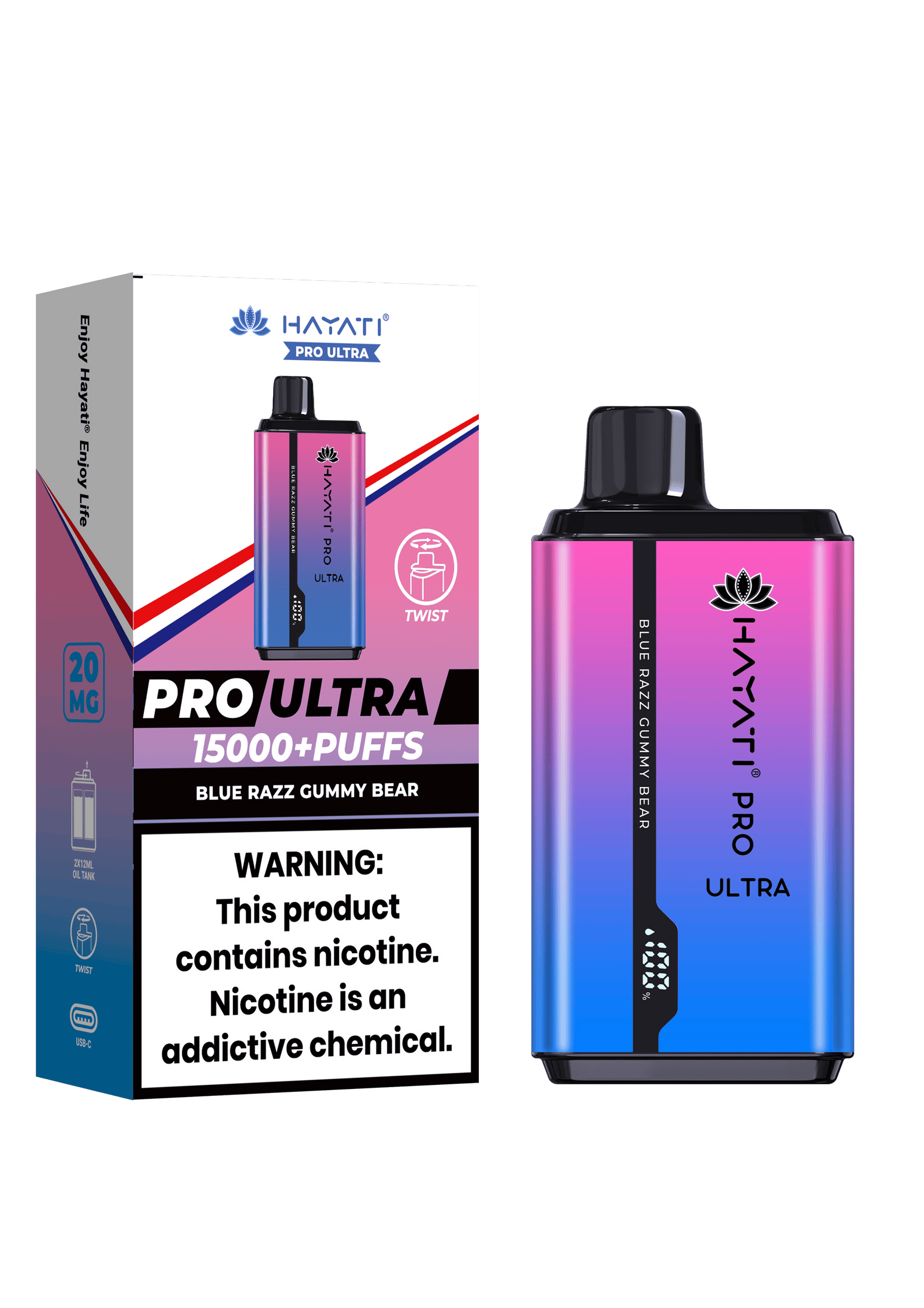 Hayati Pro Ultra 15000 Pod Kit (Price, Puff Count, Specs & Stock in the UK)