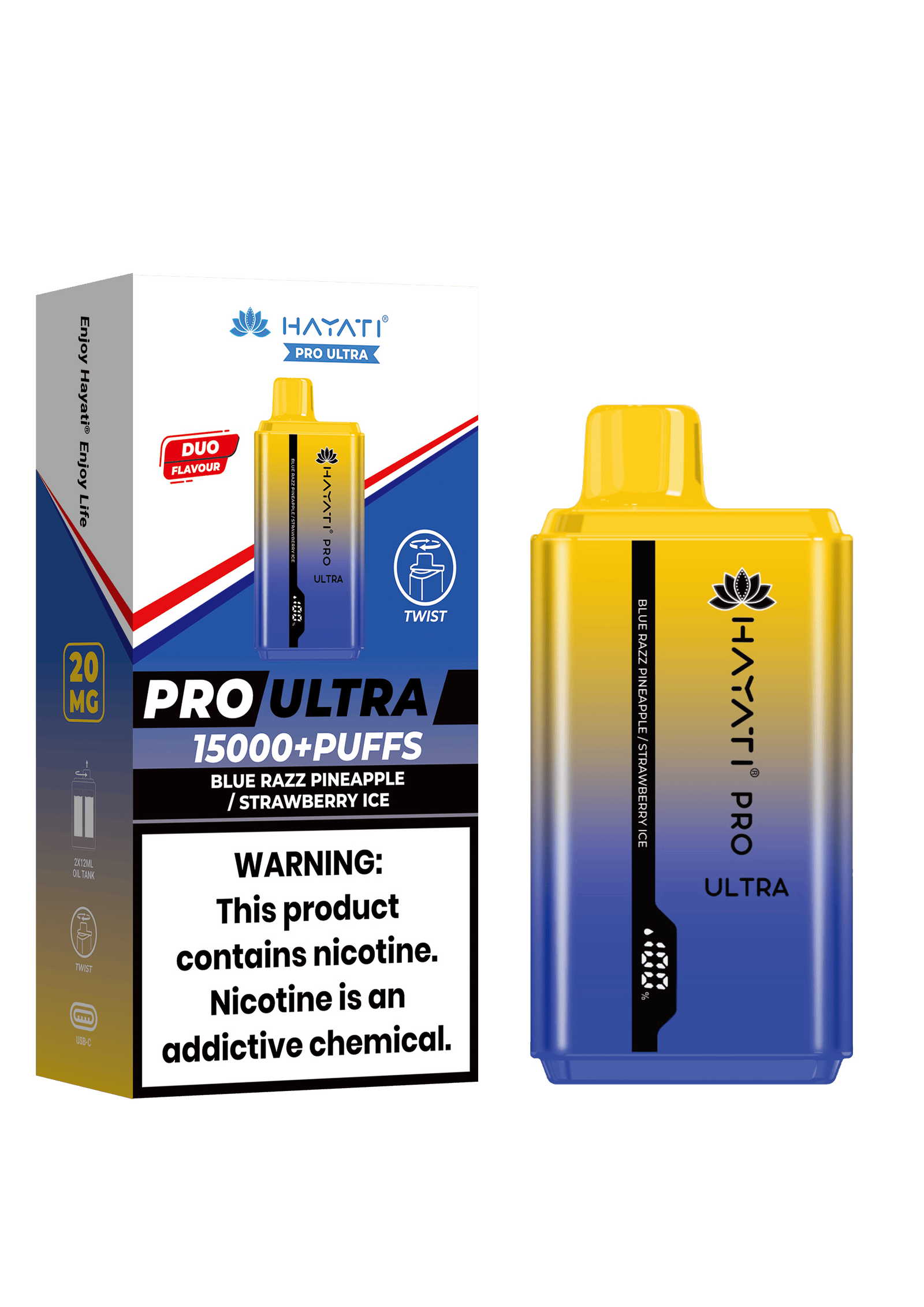 Hayati Pro Ultra 15000 Pod Kit (Price, Puff Count, Specs & Stock in the UK)