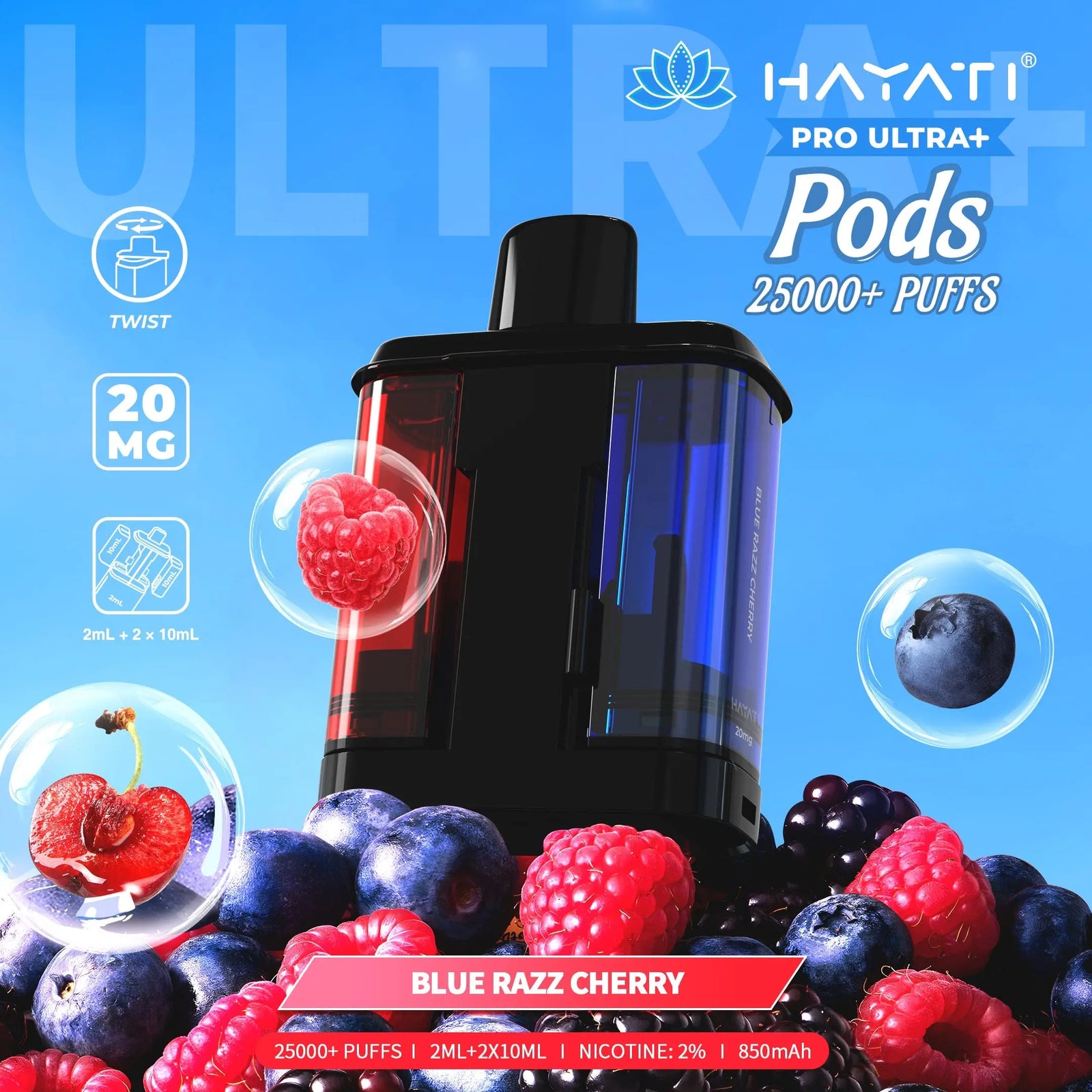 Hayati Pro Ultra Plus 25000 Replacement Prefilled Pods (Review, Price & Specs) Vape At Door