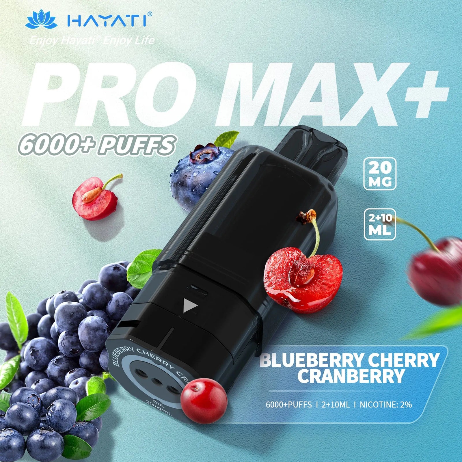 Hayati Pro Max Plus 6000 Replacement Prefilled Pods Vape At Door