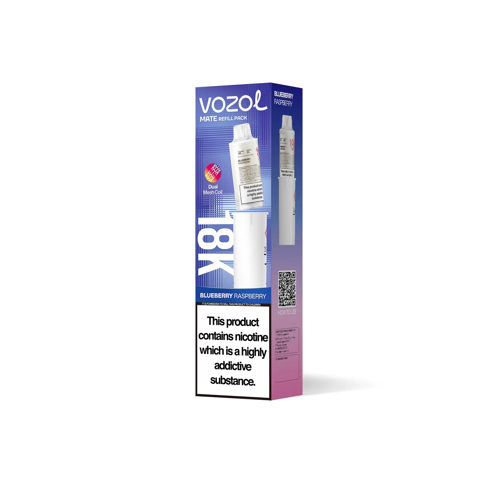 Vozol Mate 18k Prefilled Replacement Pods (18000 Puffs)